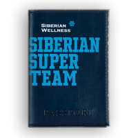 Обложка на паспорт - Siberian Super Team | Сибирское здоровье / Siberian Wellness