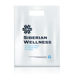 Пакет полиэтиленовый с логотипом Компании Siberian Wellness | Сибирское здоровье / Siberian Wellness