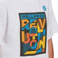 Футболка унисекс Wellness Revolution (цвет: белый; размер: S–M) | Сибирское здоровье / Siberian Wellness