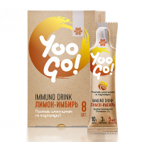 Напиток Immuno Drink (Защита иммунитета) Лимон-имбирь - Yoo Gо | Сибирское здоровье / Siberian Wellness